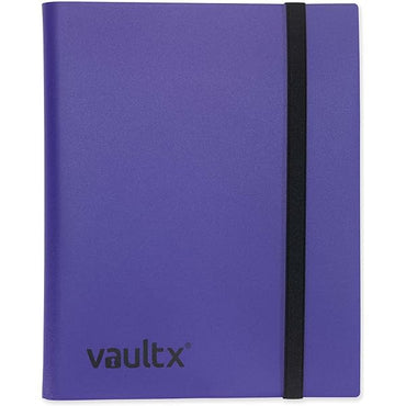 Vault X - 4-Pocket Strap Binder - Purple