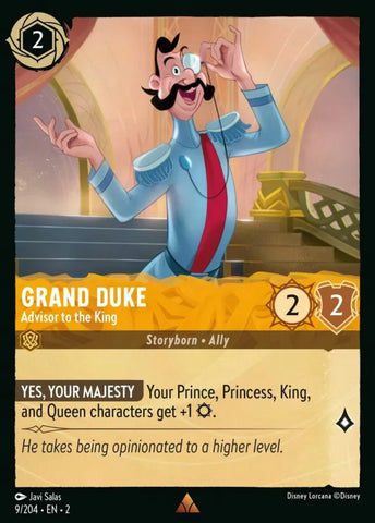 Disney Lorcana: Rise of the Floodborn - Grand Duke – Advisor to the King - 9/204