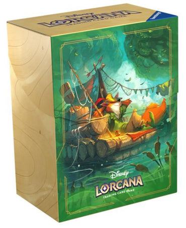 LORCANA TRADING CARD GAME – INTO THE INKLANDS – Deck Box - Robin Hood - RELEASED 08/03/2024