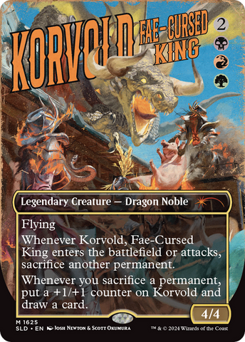 Korvold, Fae-Cursed King [Secret Lair Drop Series]