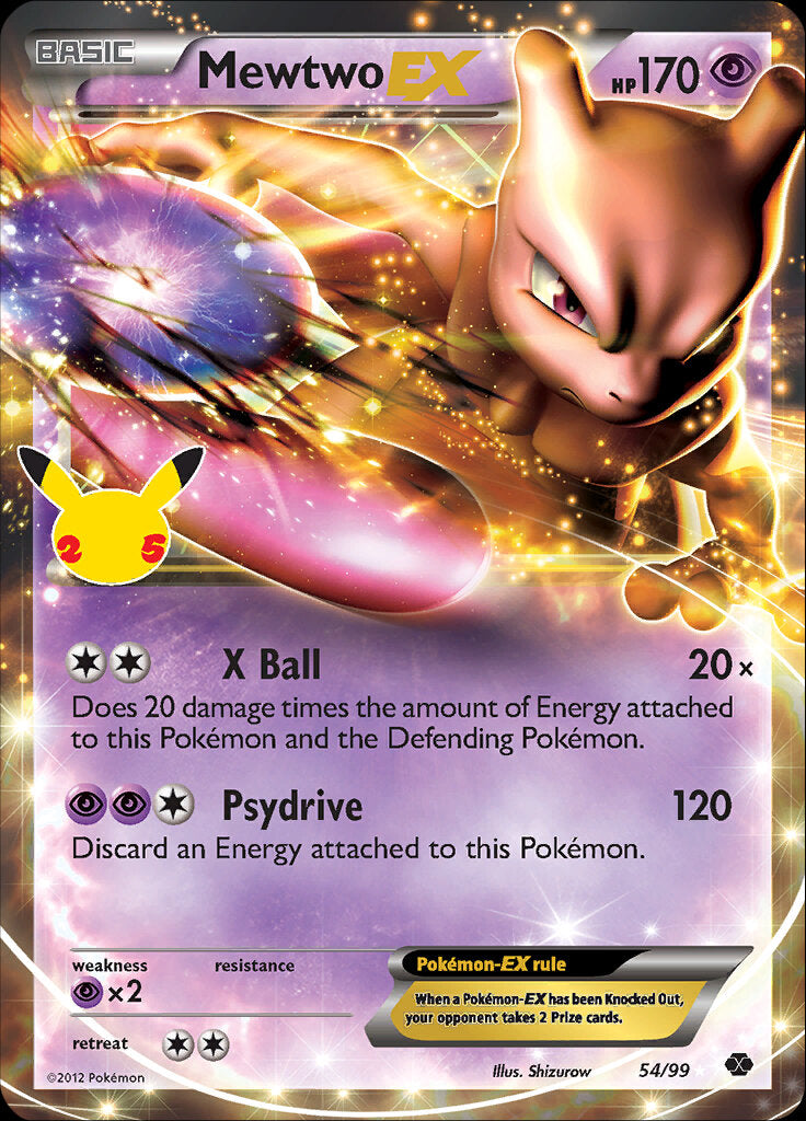Mewtwo EX (54/99) [Celebrations: 25th Anniversary - Classic Collection