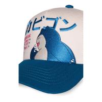 POKEMON Snorlax Adjustable Cap, White/Blue