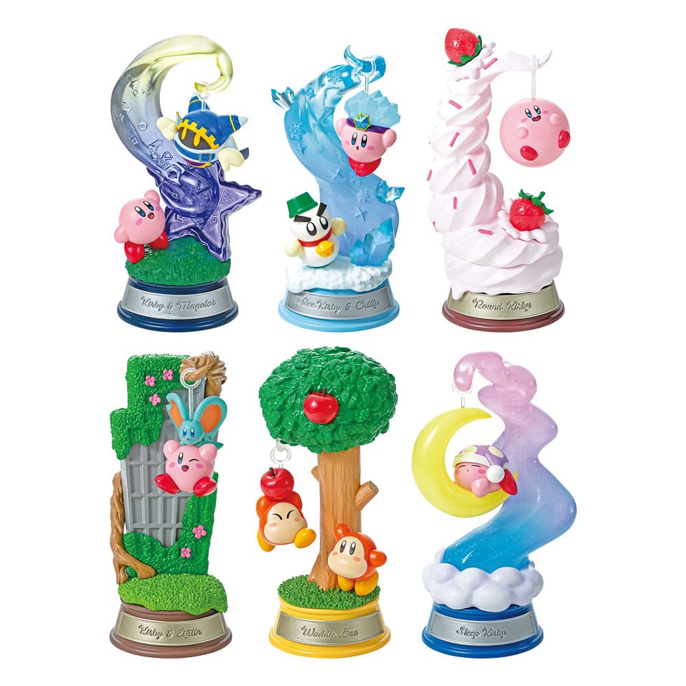 Kirby Mini Figures 6 cm Swing Kirby in Dreamland Display