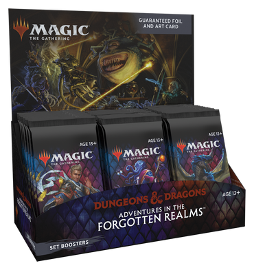 MTG: Adventures in the Forgotten Realms Set Booster Display