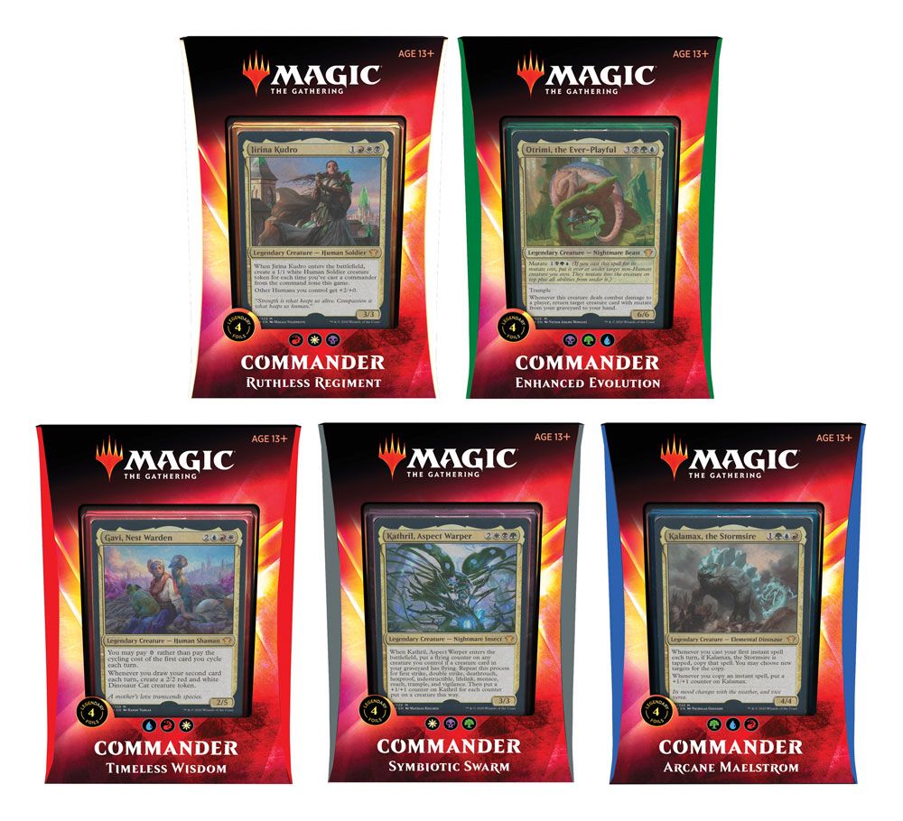 Magic the Gathering Ikoria: Lair of Behemoths Commander 2020 Decks Magic the Gathering Ikoria: Lair of Behemoths Commander 2020 Decks