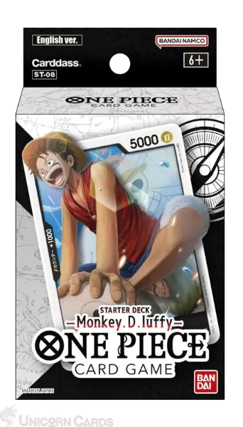 One Piece Card Game: Starter Deck - Monkey D. Luffy (ST-08)