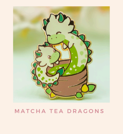 Green Tea Dragon - Pin by Poroful