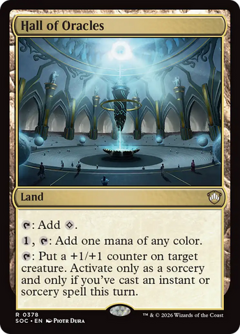 Hall of Oracles [Secrets of Strixhaven Commander]