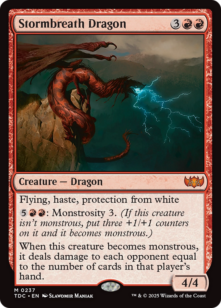 Stormbreath Dragon [Tarkir: Dragonstorm Commander]