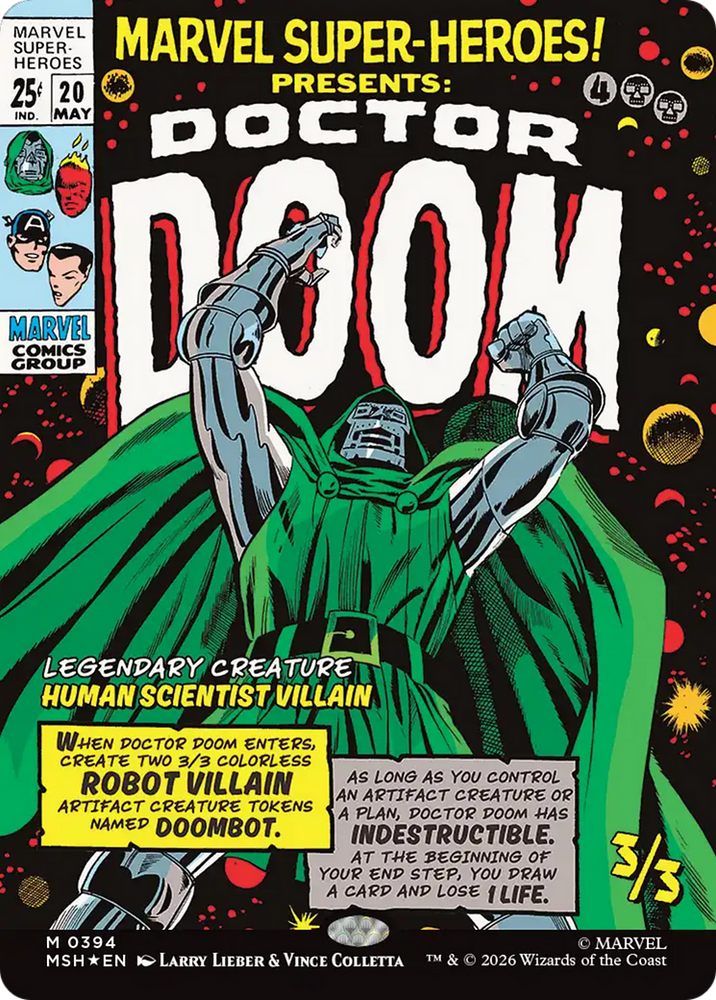 Doctor Doom (Borderless) [Marvel Super Heroes]