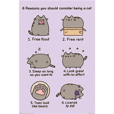 Maxi Poster - Pusheen (Reasons To Be A Cat)