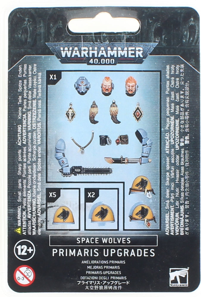 SPACE MARINES: SPACE WOLVES: PRIMARIS UPGRADES