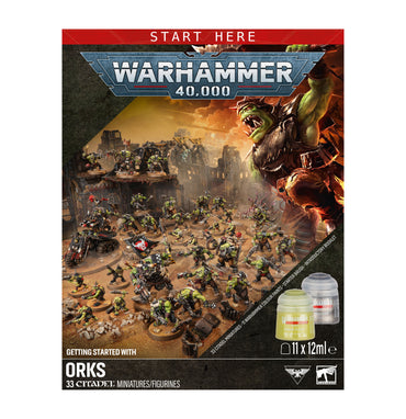 WARHAMMER 40000: GETTING STARTED WITH ORKS ** RELEASES 25/07/2025 **
