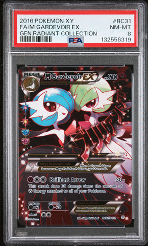 M Gardevoir EX - RC31/RC32 - Generations: Radiant Collection - PSA 8 - #132556319
