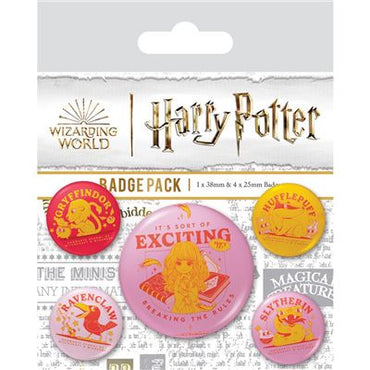 HARRY POTTER (WITTY WITCHCRAFT) BADGE PACK