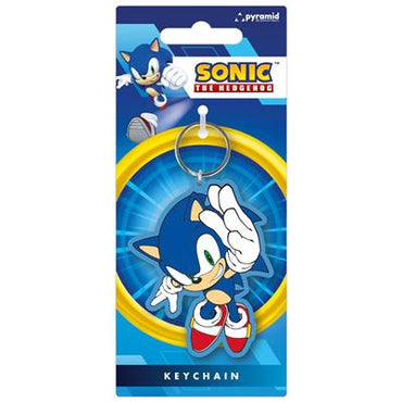 SONIC THE HEDGEHOG (SONIC REACH UP) PVC KEYCHAIN