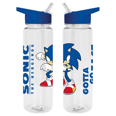 SONIC THE HEDGEHOG (GOTTA TO GO FAST) PLASTIC DRINKS BOTTLE