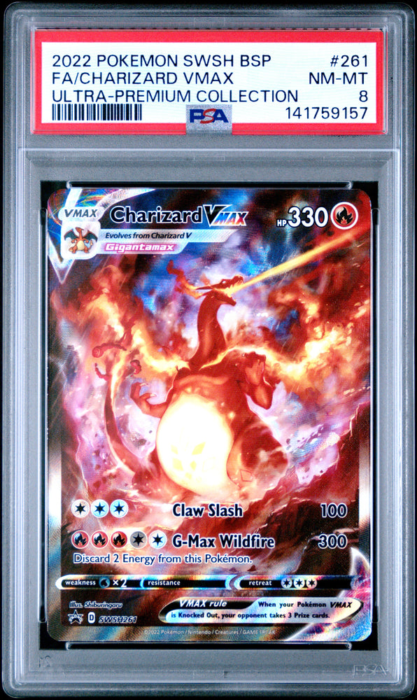 Charizard Max - SWSH261 - Black Star Promo - PSA 8 - #141759157