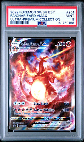 Charizard Vmax - SWSH261 - Black Star Promo - PSA Graded Card 9 - #141759158