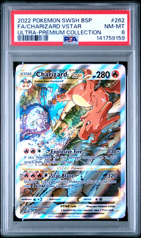 Charizard VSTAR - SWSH262 - Black Star Promo - PSA 8 - #141759159