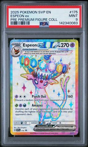 Espeon ex - 175 - Black Star Promo - PSA Graded Card 9 - #142340083