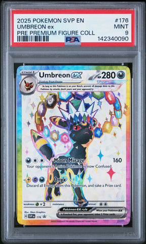 Umbreon ex - 1765 - Black Star Promo - PSA Graded Card 9 - #142340090
