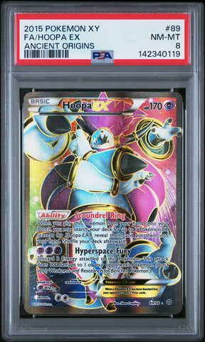 Hoopa EX - 89/98 - Ancient Origins - PSA 8 - #142340119