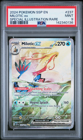Milotic ex - 237/191 - Surging Sparks - PSA Graded Card 9 - #142340136