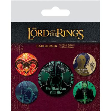 LORD OF THE RINGS (BE BOLD) BADGE PACK
