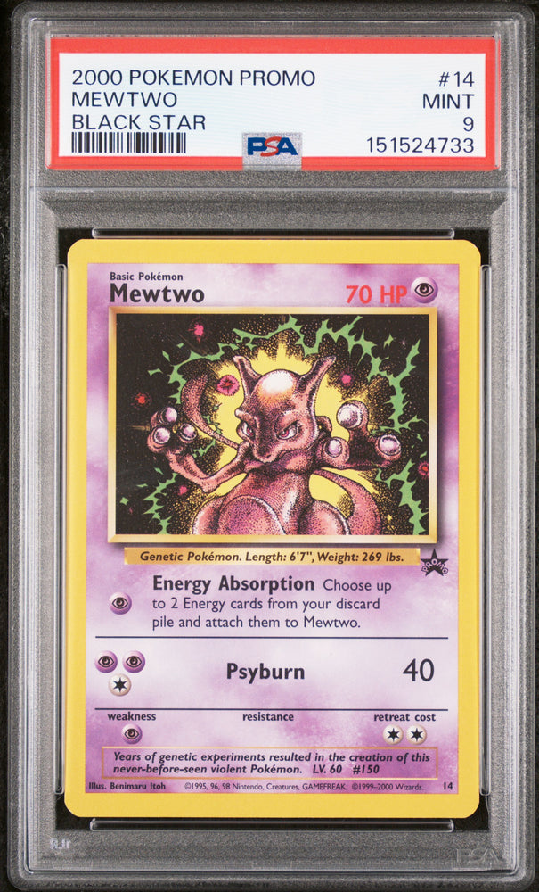 Mewtwo - 14 - Movie Promo - PSA 9 - #151524733