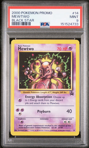 Mewtwo - 14 - Movie Promo - PSA 9 - #151524733