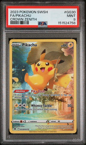 Pikachu - GG30/GG70 - Crown Zenith - PSA 9 - #151524758
