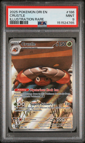 Crustle - 186/182 - Destined Rivals - PSA 9 - #151524765