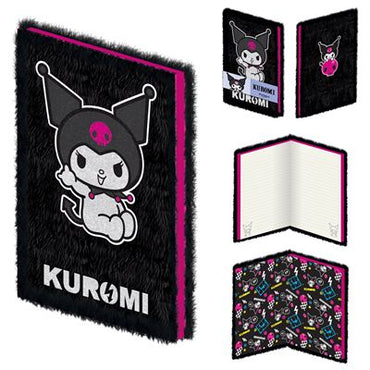 HELLO KITTY: KUROMI - (ROCK OUT) PLUSH NOTEBOOK