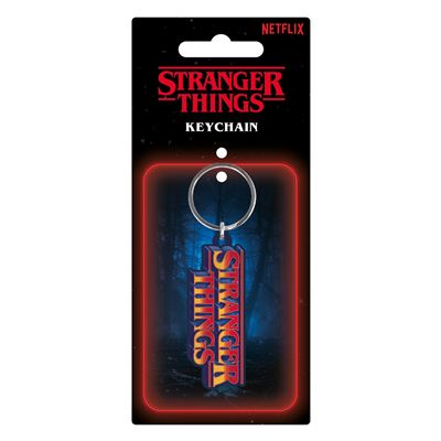 STRANGER THINGS S5 (RETRO LOGO) KEYCHAIN