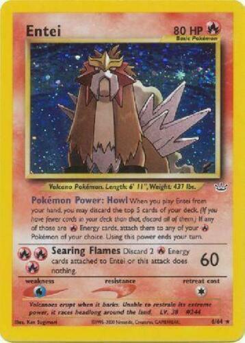 Entei - 6/64 - Neo Revelation