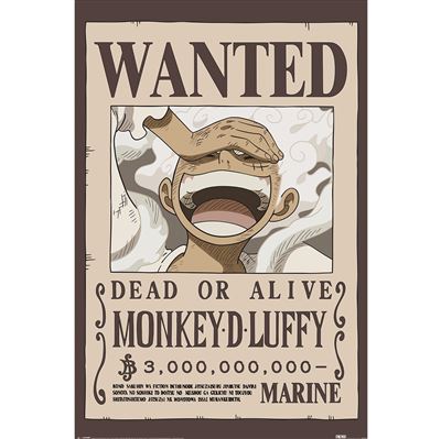 Maxi Poster - One Piece (Wanted Luffy)