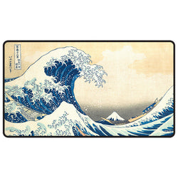 Ultra Pro - Fine Art - Black Stitched Playmat - The Great Wave Off Kanagawa