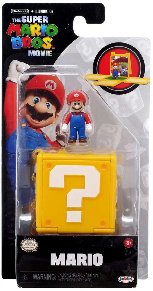 Jakks Pacific Super Mario Bros. Mario 1.25-in Mini Figure