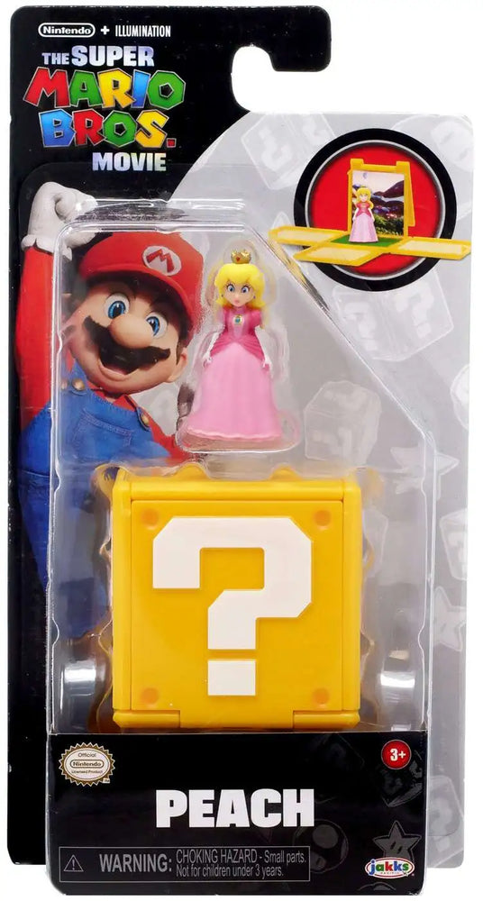 JAKKS The Super Mario Bros Movie Bowser Luigi Toad Princess Peach Complete  Set