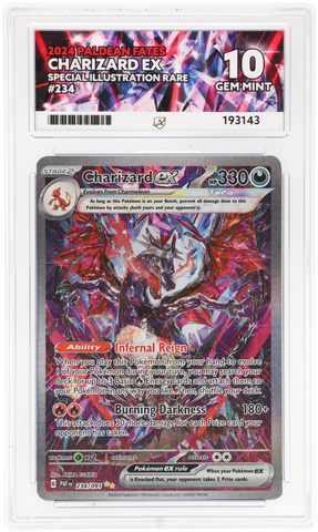 Charizard ex - 234/091 - Paldean Fates - ACE Graded Card 10 - #193143