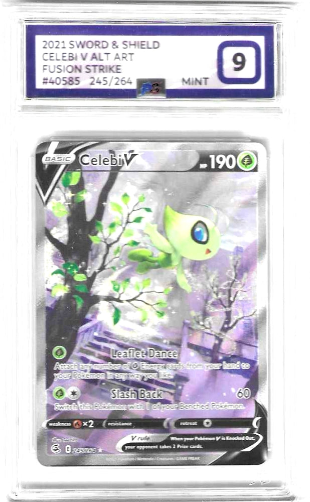 Cheapest Pokemon Celebi VMAX Secret PSA 9