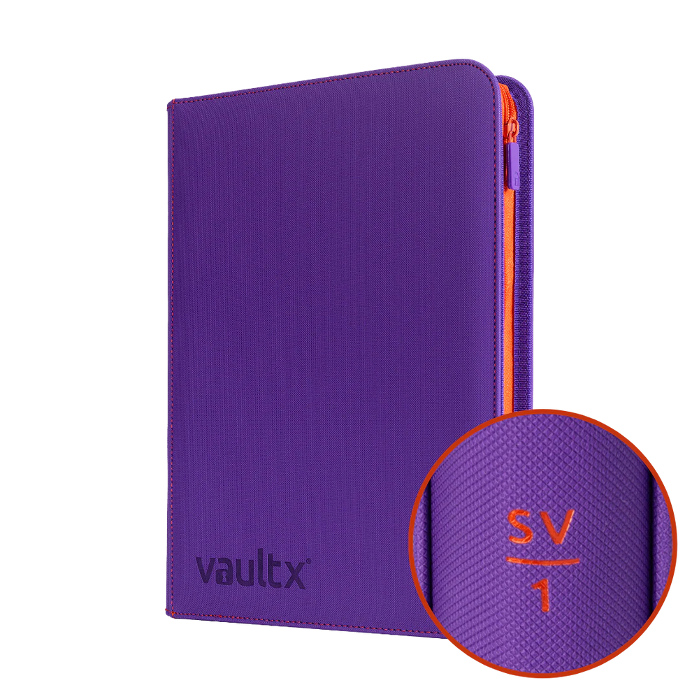 Vault X - 9-Pocket eXo-Tec® Zip Binder - SV1