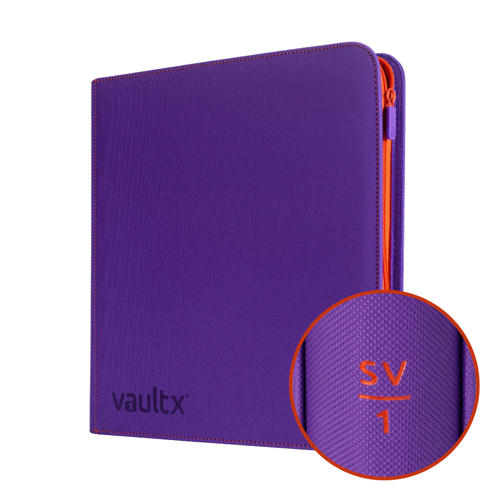 Vault X - 12-Pocket eXo-Tec® Zip Binder - SV1