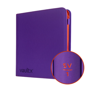 Vault X - 12-Pocket eXo-Tec® Zip Binder - SV1