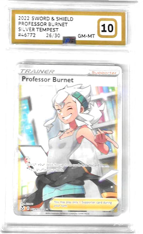 Professor Burnet - TG26/TG30 - Silver Tempest - PG Graded Card 10 - #46772