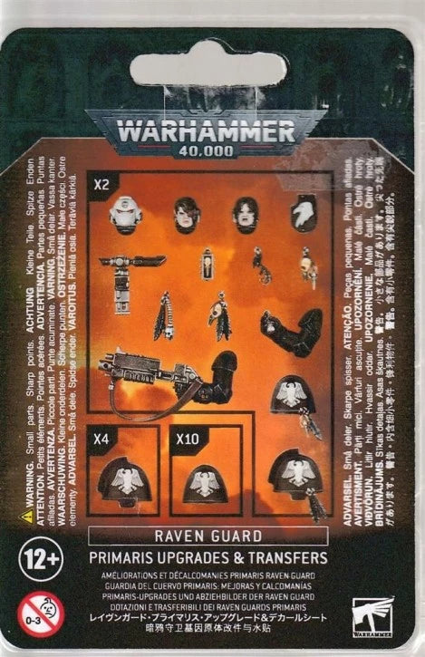 SPACE MARINES: RAVEN GUARD: PRIMARIS UPGRADES
