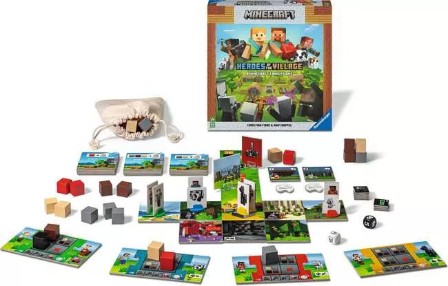 Minecraft Heroes Of The Village Game