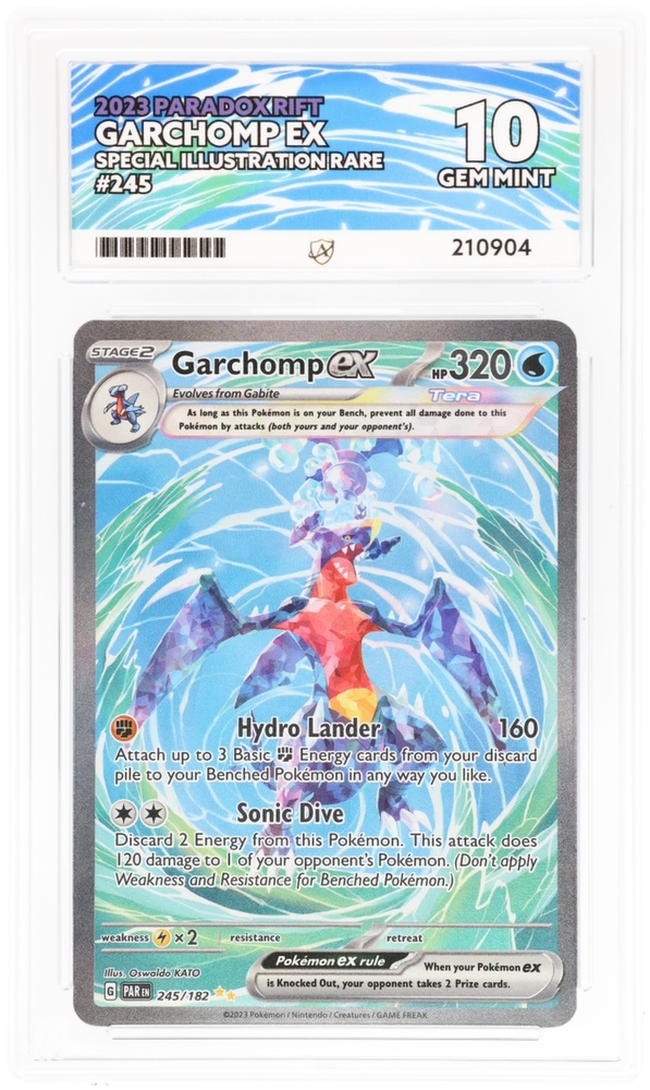 Garchomp ex - 245/182 - Paradox Rift - ACE Graded Card 10 - #210904