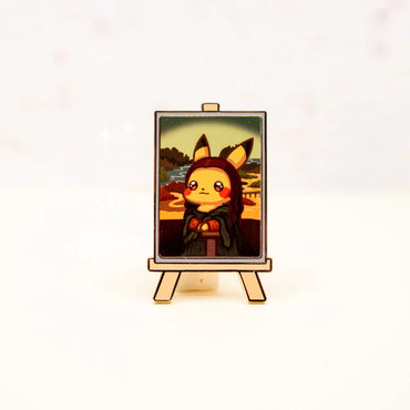 Pikachu - Mona Pika - Pin by Poroful